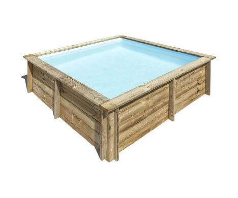 Piscine hors sol bois City