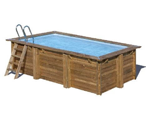 Piscine hors sol bois Marbella