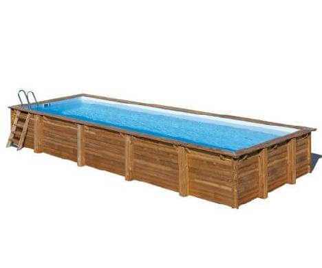 Piscine hors sol bois Mint