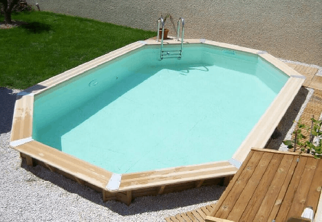 piscine hors sol en bois