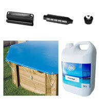 Pack complet pour l'hivernage piscine bois Sunbay
