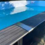 Cache inox finition margelles