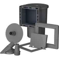 Skimmer et buse de refoulement