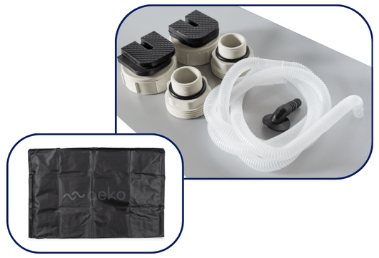 accessoires inclus avec la pompe AEKO Style