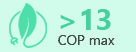 Coefficient de Performance 13,1