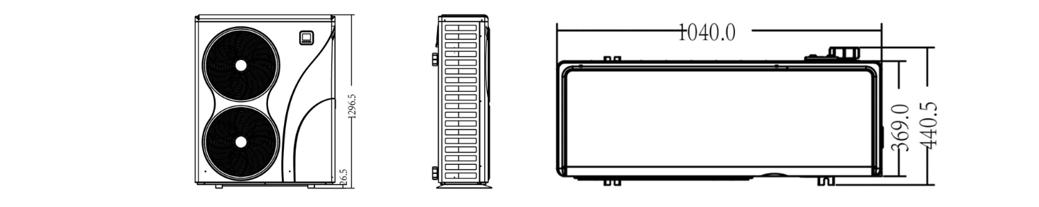 Dimensions extérieures/intérieures