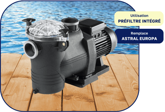 Présentation pompe piscine astral new europa