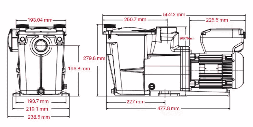 Pompe Hayward VSTD Super pump