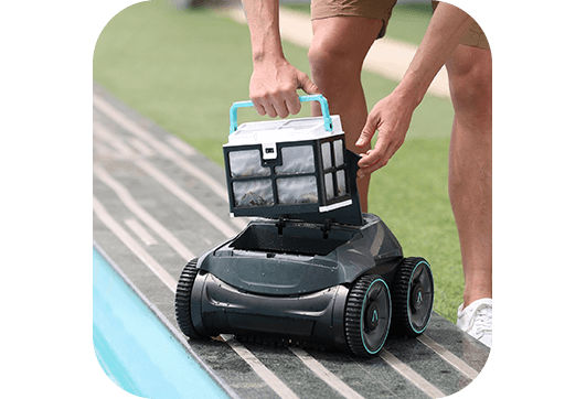 Robot piscine Seagull Pro Aiper simple à utiliser
