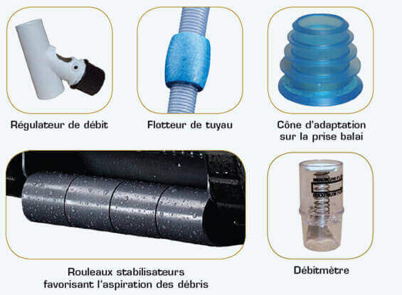 installation de débitmètre de piscine