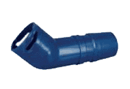 Coude 45° allongé Zodiac MX8