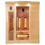 Sauna infrarouge France-Sauna Apollon 3 places