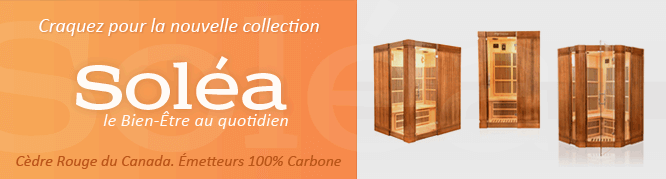 collection de sauna infrarouge Soléa
