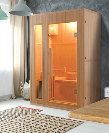Sauna vapeur traditionnel Zen 3 places