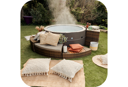 Un spa spacieux, confortable et facile à installer