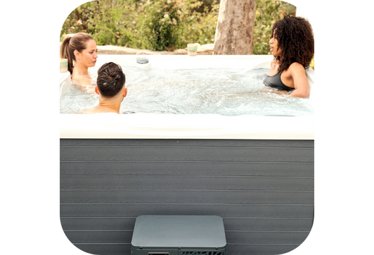 Pack spa rigide Celtic 1 avec pompe à chaleur