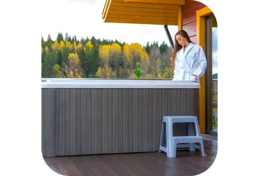 Pack spa rigide Celtic 4 avec pompe à chaleur