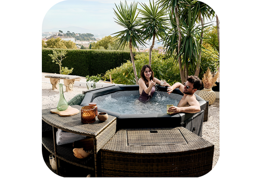 La structure du Spa Netspa Octopus