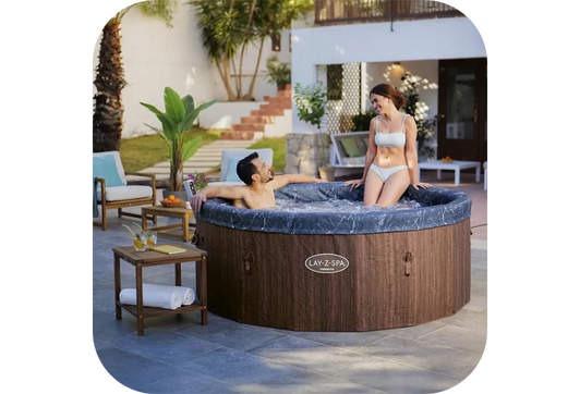 Spa semi rigide, le confort