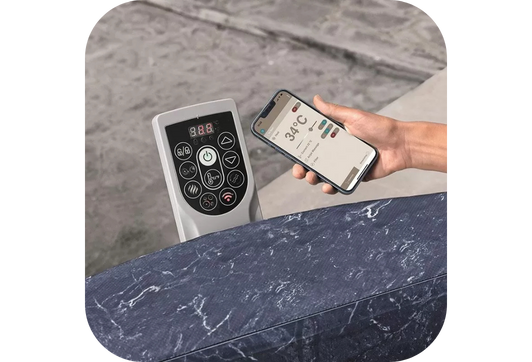 Spa semi rigide toronto, gérer par l'application Bestway