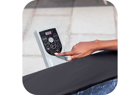 Température réglable jusqu’à 40 °C