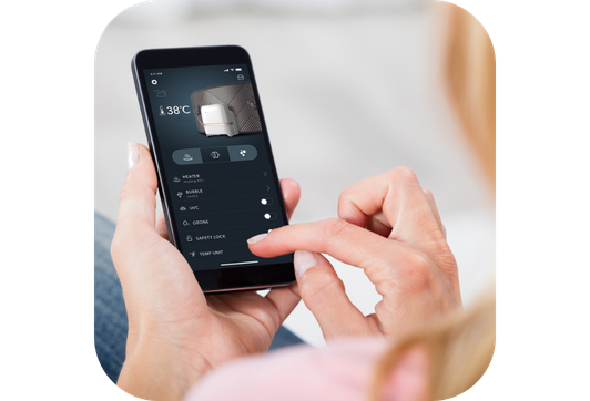 Massage par bulles haute densité