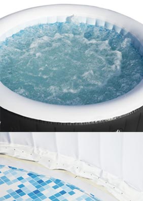 Spa gonflable à bulles