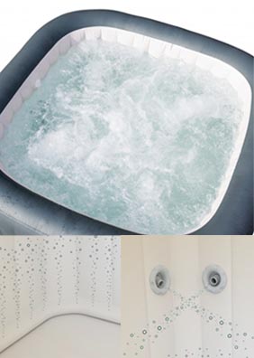 Spa gonflable Bulles + Hydrojet