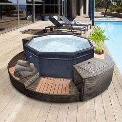 Spa gonflable octopus