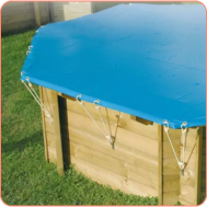 Bâche d'hivernage de sécurité Ø430 cm