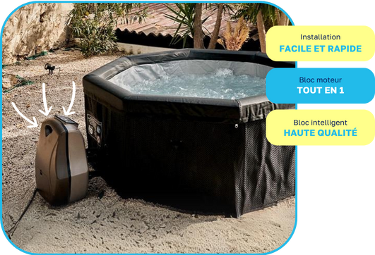 Bloc moteur intelligent spa octopus netspa Bloc moteur intelligent spa octopus netspa