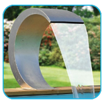 Cascades piscine hors-sol