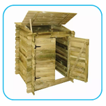 Coffre de filtration en bois
