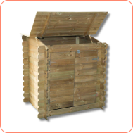 Coffre de filtration en bois
