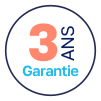 Cellule Garantie 3 ans Boîtier + Cellule Long Life 7 000h