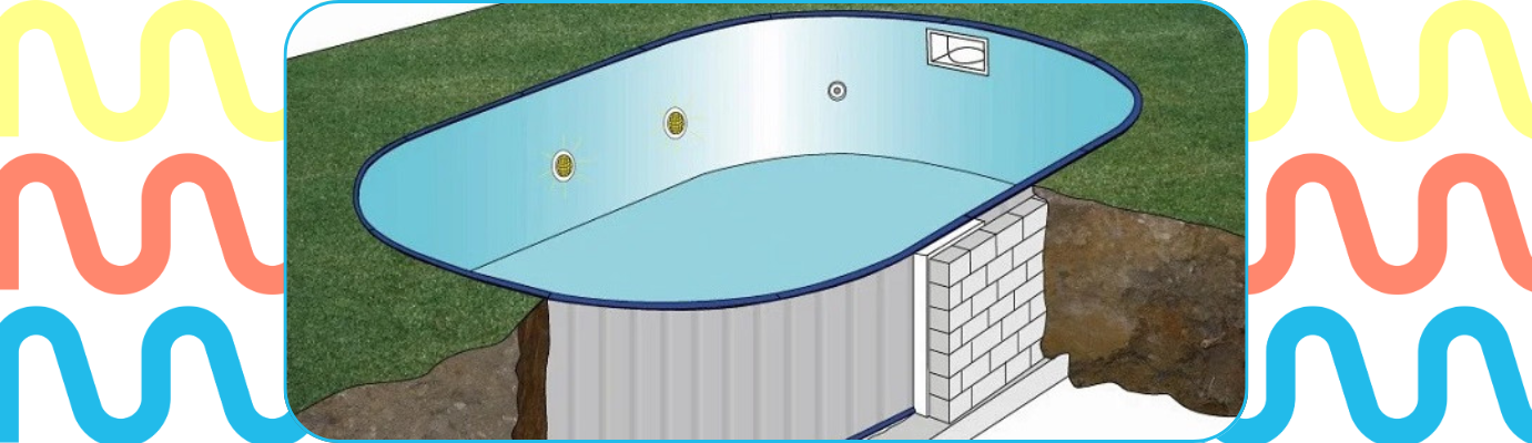 Installation totalement enterrée piscine Madagascar gré