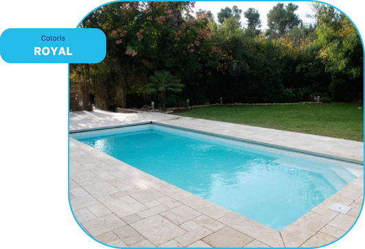 Liner PVC Armé - Coloris Blanc