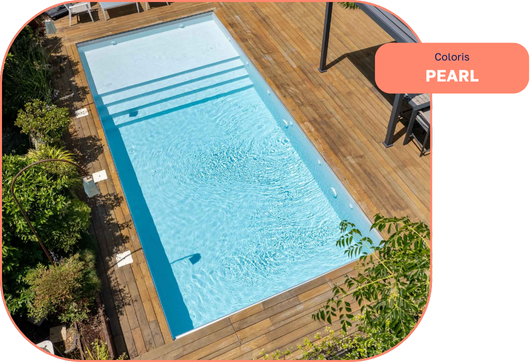 Liner Armé Haogenplast - Coloris Pearl