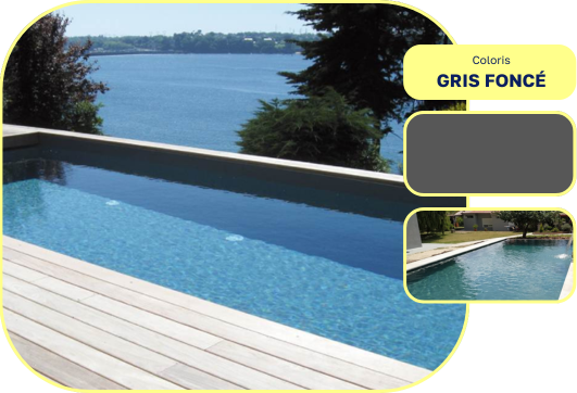 Liner Armé HydroFlex Verni - Gris Anthracite
