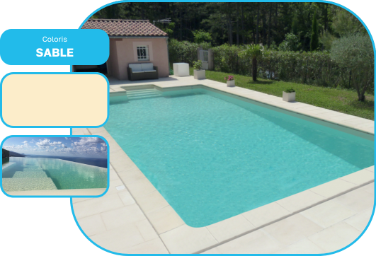 Liner Armé HydroFlex Verni - Sable