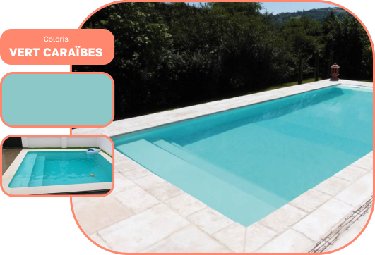 Liner Armé HydroFlex Verni - Vert Caraïbes