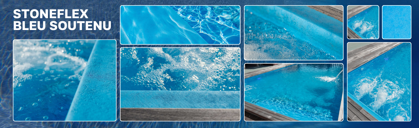 Liner PVC Armé - Coloris Bleu