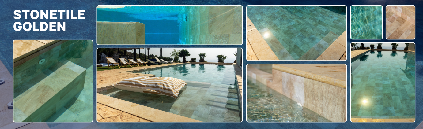 Liner Armé StoneTile - Coloris Golden