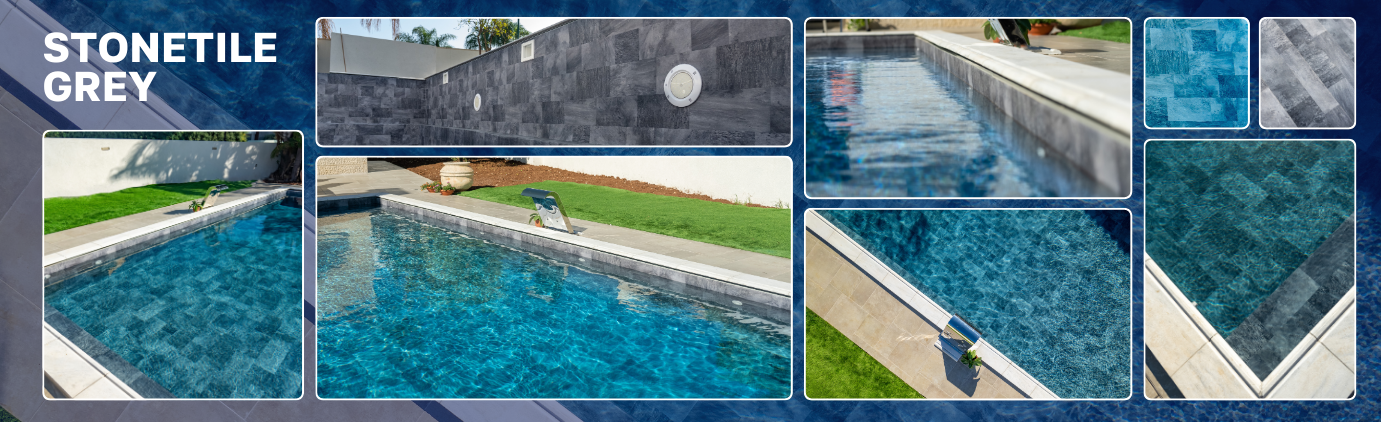 Liner Armé StoneTile - Coloris Grey